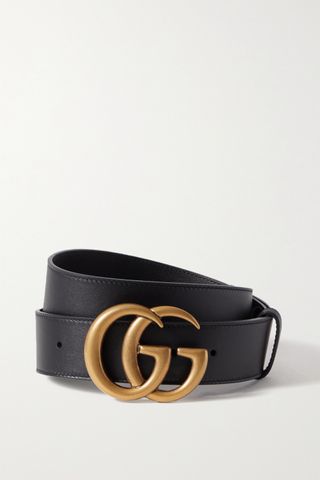 Gucci + Leather Belt