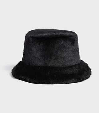 Apparis + Gilly Noir Faux Fur Hat