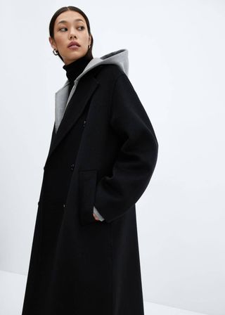 Mango + Handmade Oversized Wool Coat