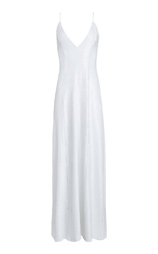 Khaite + Carina Sequin Maxi Dress