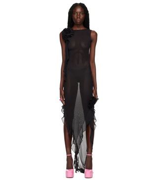 Fancì + Black Obsession Midi Dress