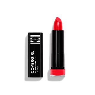 CoverGirl + Exhibitionist Cream Lipstick in Lit a Fire