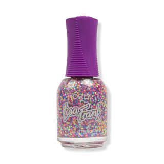 Orly x Lisa Frank + Confetti Topper in Hits the Spot