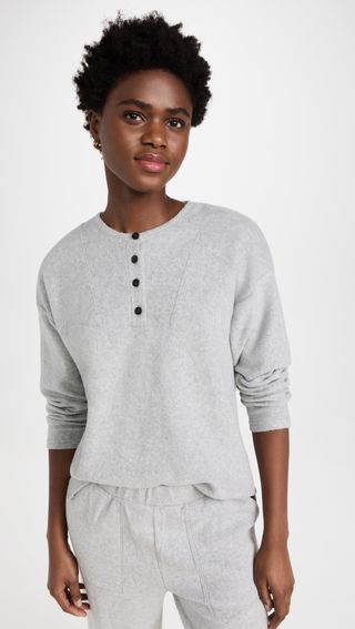 Mwl by Madewell + Vincent Brushed Henley