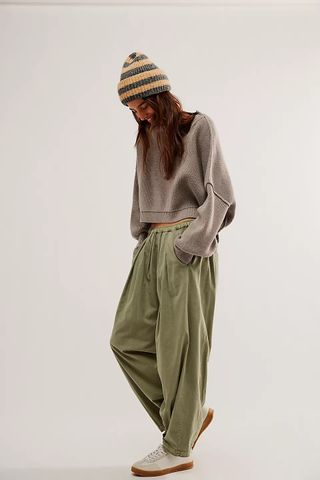 Free People + To The Sky Parachute Pants