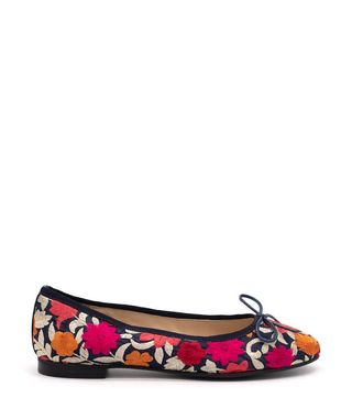 Butter Shoes + Pavlova Embroidered Floral Ballet Flat