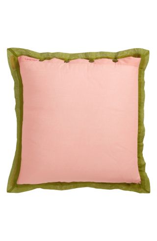 Lisa Corti + Cotton & Organza Accent Pillow