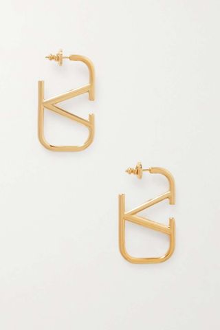 Valentino Garavani + Vlogo Gold-Tone Earrings