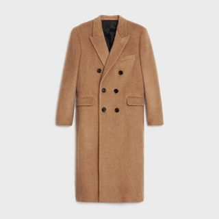 Celine + Chesterfield Coat With Notch Collar