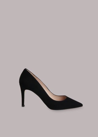 Whistles + Corie Suede Heeled Pump