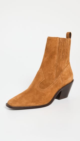 Tory Burch + Western Ankle Boots 45mm