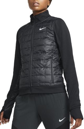 Nike + Therma-Fit Quilted Running Jacket