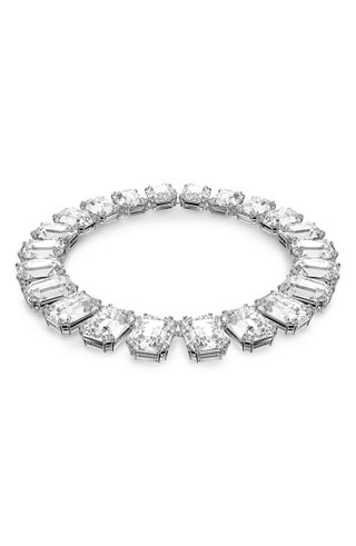 Swarovski + Millenia Crystal Collar Necklace