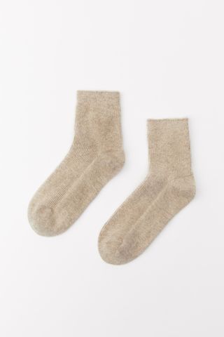 Zara + Cashmere Socks