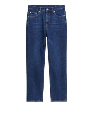 Arket + Regular Cropped Stretch Jeans