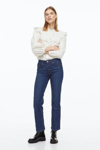 H&M + Slim Regular Ankle Jeans