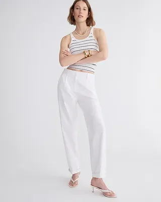 J.Crew + Maritime Tapered Pant in Ripstop Cotton