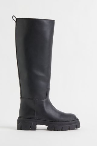 H&M + Knee-High Boots