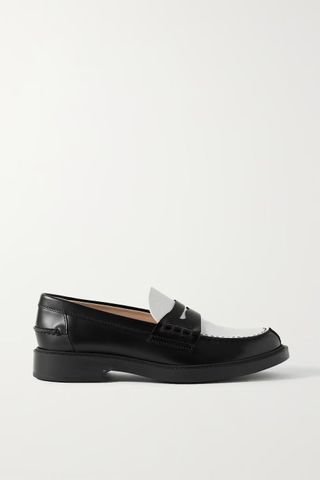 Tod's + Two-Tone Leather Loafers