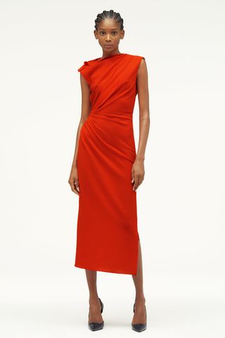 Zara + Narciso Rodriguez Ruched Dress