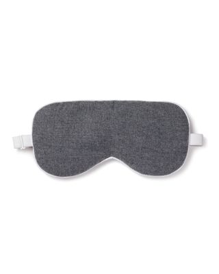 Petite Plume + Adult Grey Flannel Traditional Sleep Mask