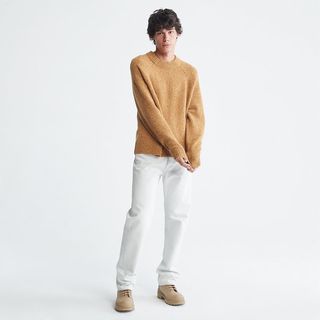 Calvin Klein + Standards Merino Wool Blend Crewneck Sweater