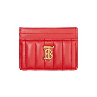 Burberry + Quilted Leather Lola Card Case
