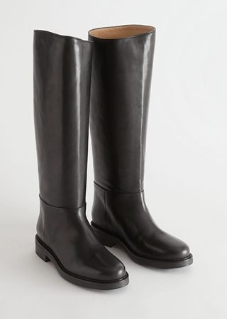 & Other Stories + Leather Riding Boots