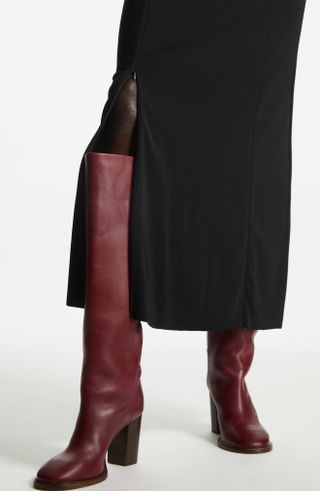 COS + Knee High Leather Boot