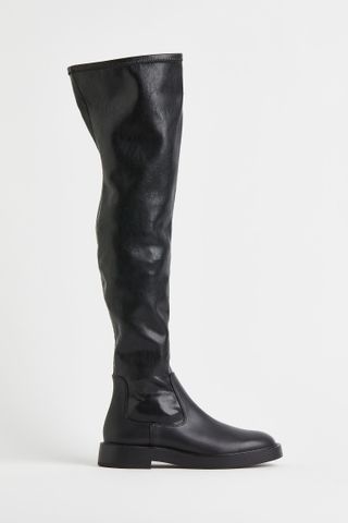 H&M + Thigh-High Boots