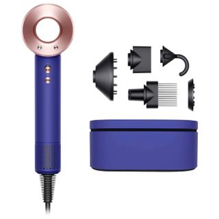 Dyson + Special Edition Supersonic Hair Dryer, Vinca Blue/Rosé