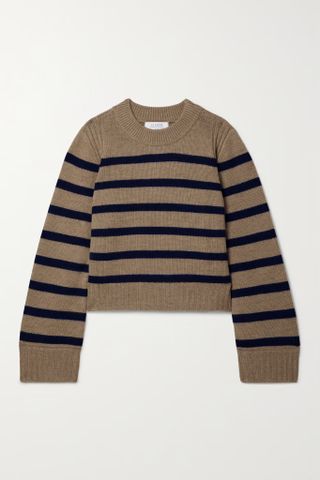 La Ligne + Striped Merino Wool Sweater