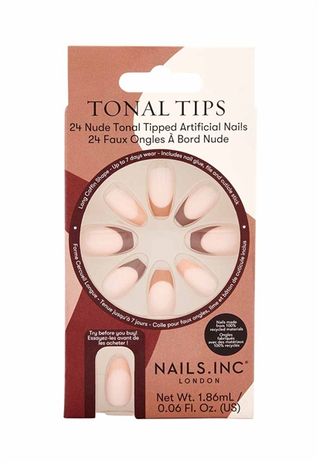 Nails Inc + Tonal Tips Artificial Nails