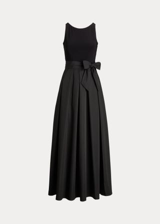 Ralph Lauren + Taffeta Sleeveless Gown