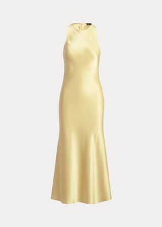Polo Ralph Lauren + Bias-Cut Satin Gown