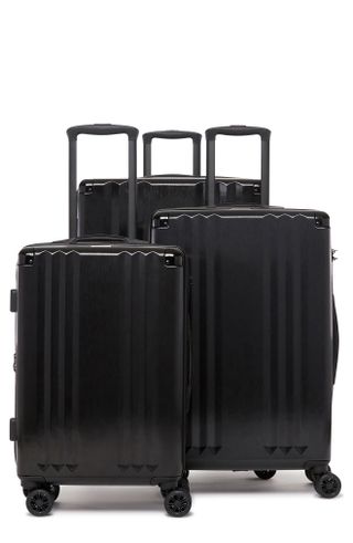 Calpak + Ambeur 3-Piece Metallic Luggage Set