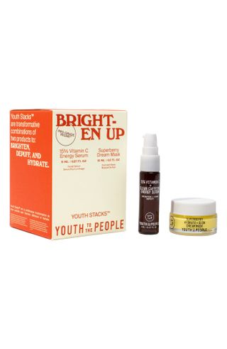 Youth to the People + Brighten Up Serum & Face Mask Set