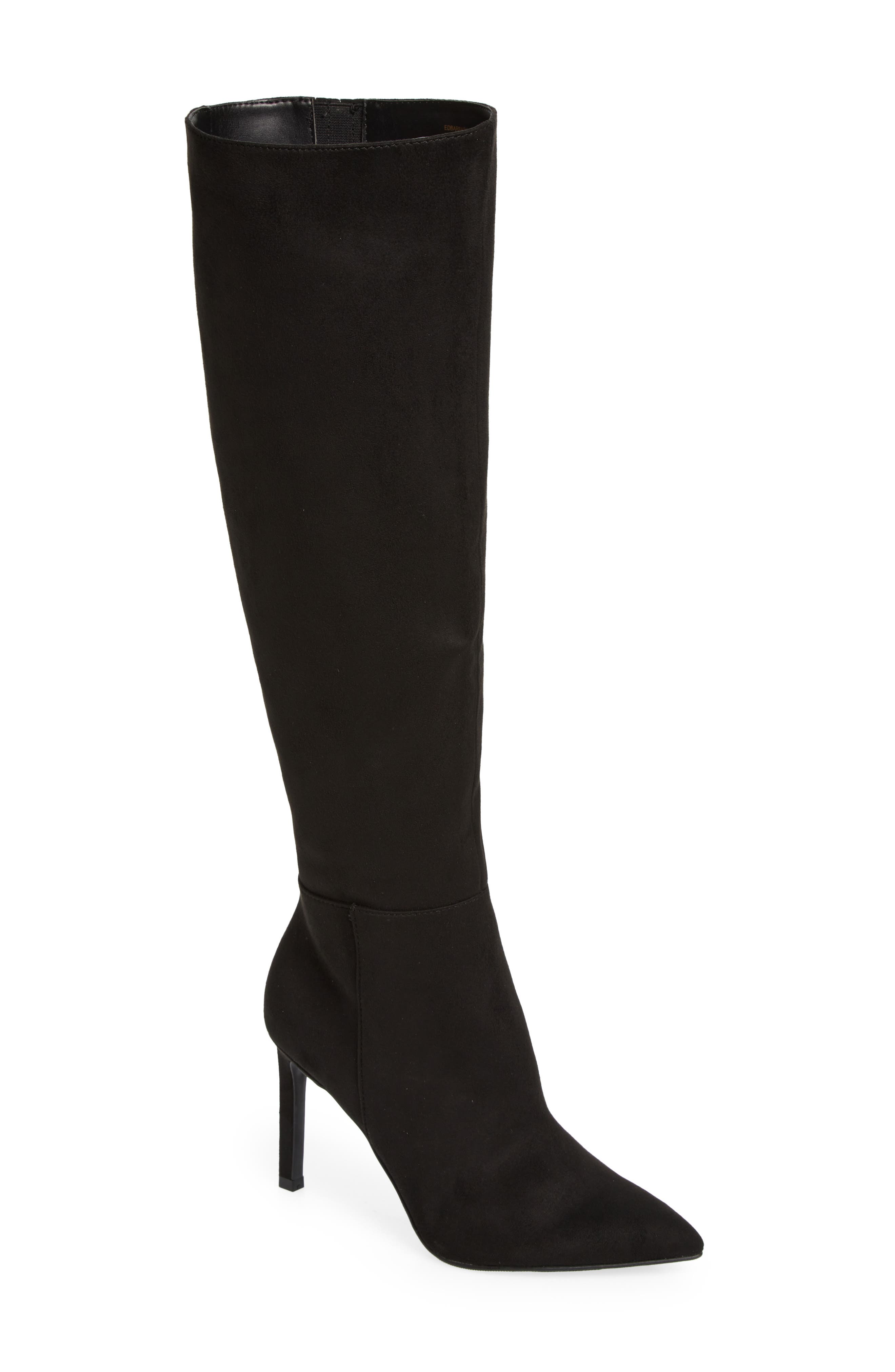 Open Edit + Barbara Tall Pointed Toe Boot