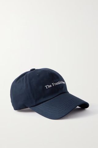 The Frankie Shop + Frankie Embroidered Cotton-Twill Baseball Cap