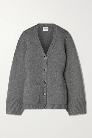 Khaite + Lucy Cashmere-Blend Cardigan