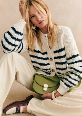 Sezane + Sean Cardigan