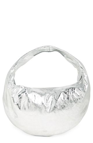 Khaite + Medium Olivia Metallic Calfskin Hobo Bag