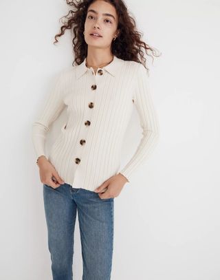Madewell + Polo Cardigan Sweater