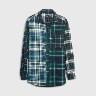 Gap + Flannel Big Shirt