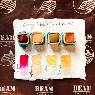 Beam Paints + O’Keeffe and Martin Palettes