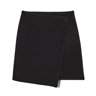 COS + Wool Mini Wrap Skirt