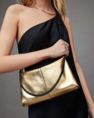 AllSaints + Eve Leather Crossbody Bag