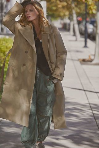 We the Free + City Slicker Puffer Trench Jacket