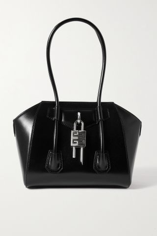Givenchy + Antigona Lock Small Leather Tote