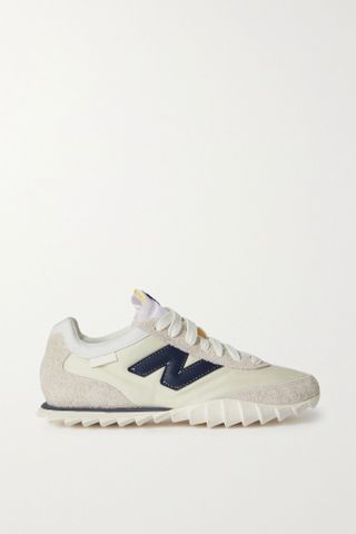 New Balance + + Donald Glover Rc 30 Canvas, Leather and Brushed-Suede Sneakers